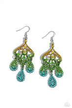 Load image into Gallery viewer, Paparazzi - Chandelier Command - Multi Earrings
