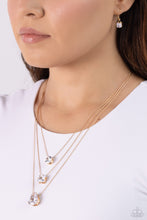 Load image into Gallery viewer, Paparazzi - Lustrous Layers - Gold Necklace
