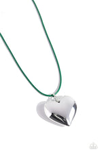 Load image into Gallery viewer, Paparazzi - Devoted Daze - Green Necklace
