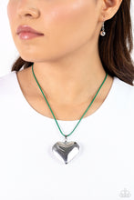 Load image into Gallery viewer, Paparazzi - Devoted Daze - Green Necklace
