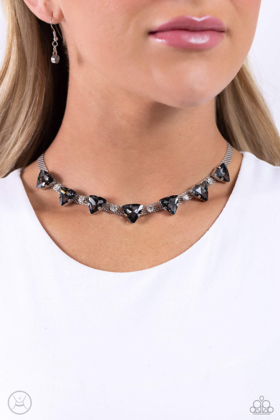 Paparazzi - Strands of Sass - Silver Necklace