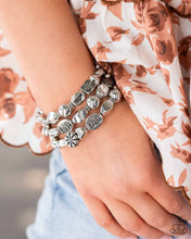 Load image into Gallery viewer, Paparazzi - Enchanting Emotion - Silver Bracelet
