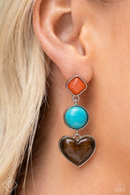 Load image into Gallery viewer, Paparazzi - Desertscape Debut - Brown Earrings
