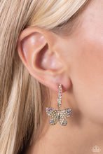 Load image into Gallery viewer, Paparazzi - Whimsical Waltz - Yellow Earrings
