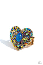 Load image into Gallery viewer, Paparazzi - Bejeweled Beau - Blue Ring
