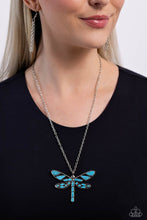 Load image into Gallery viewer, Paparazzi - FLYING Low - Blue Necklace
