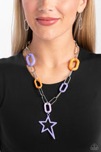 Load image into Gallery viewer, Paparazzi - Stargazing Show - Purple Necklace
